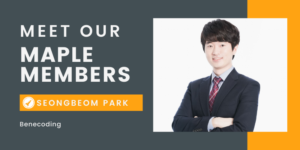 Maple Member Seongbeom Park